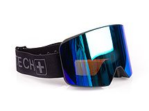 Ski goggles with company logo label printing as advertising material merchandising 215