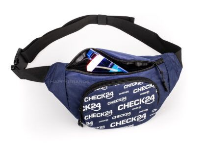 Promotional Gift Recycling Belt Bag Printed With Company Name