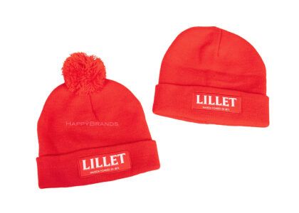 Cappelli in lana Fairtrade in cotone organico GOTS senza merchandising con pompon