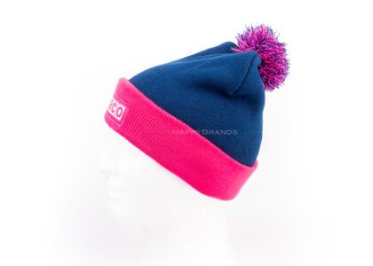 Sustainable RPET bobble hats made with your own logo Give-Away